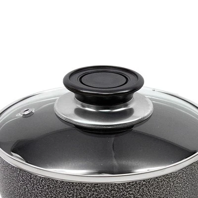 Brentwood Saucepan Aluminum Non-Stick 3 Qt-Gray 2 Brentwood Saucepan Aluminum Non-Stick 3 Qt-Gray - Image 2