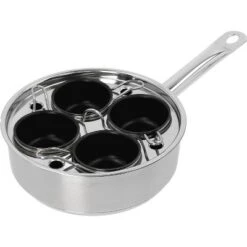 Demeyere Resto 4-cup Stainless Steel Egg Poacher Set -Sunnydaze Decor Store GUEST 2563f1e5 3cfb 4480 8f54 a9b149fd58f3