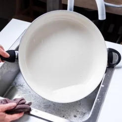 GreenPan Rio 13.5" Great Big Frypan With Helper Handle Black 7 GreenPan Rio 13.5" Great Big Frypan With Helper Handle Black -Sunnydaze Decor Store GUEST 26029bfa eb1c 4112 92f8 3ac66171692f