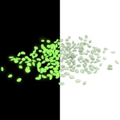 Nature Spring Glow In The Dark Solar-Powered Garden Stones - 200-pc -Sunnydaze Decor Store GUEST 26c25df8 ee09 4b9e bc1c be5e6d4473ee