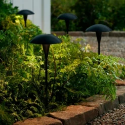 John Timberland Grant 18" High Black LED Mushroom Path Lights Set Of 2 10 John Timberland Grant 18" High Black LED Mushroom Path Lights Set Of 2 -Sunnydaze Decor Store GUEST 27d5fc70 25c2 4f21 880d 3feaf9fbf9cf