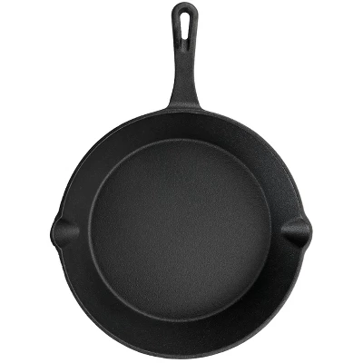 Gibson General Store Addlestone Cast Iron Frying Pan With Pouring Spouts 6 Gibson General Store Addlestone Cast Iron Frying Pan With Pouring Spouts - Image 6