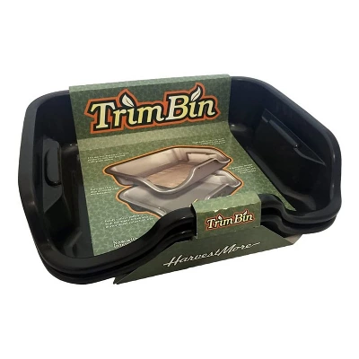 Harvest More Trim Bin Portable 2 Piece Hydroponic Workstation Container With Stainless Steel Sifter Screen, Mirror Tray, And Static Brush (2 Pack) 2 Harvest More Trim Bin Portable 2 Piece Hydroponic Workstation Container With Stainless Steel Sifter Screen, Mirror Tray, And Static Brush (2 Pack) - Image 2