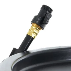 FCMP Outdoor RC45 45 Gallon Heavy Duty Outdoor Home Rain Water Catcher Barrel Container With Hose & Debris Screen, Black 6 FCMP Outdoor RC45 45 Gallon Heavy Duty Outdoor Home Rain Water Catcher Barrel Container With Hose & Debris Screen, Black -Sunnydaze Decor Store GUEST 28f91947 1155 4572 a390 0907abf4ef7a