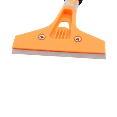 Unique Bargains Metal Blade Plastic Handle Scraper Tool Black Orange 4" 1 Pc 2 Unique Bargains Metal Blade Plastic Handle Scraper Tool Black Orange 4" 1 Pc - Image 2