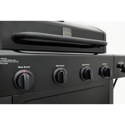 Kenmore 4-Burner Open Cart Grill With Side Burner 5 Kenmore 4-Burner Open Cart Grill With Side Burner - Image 5