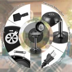 Costway Portable 1600W Electric BBQ Grill With Temperature Control & Grease Collector Red/Black 17 Costway Portable 1600W Electric BBQ Grill With Temperature Control & Grease Collector Red/Black -Sunnydaze Decor Store GUEST 2a551e9f 34b4 4a4a 90a7 bfd976b23bc9