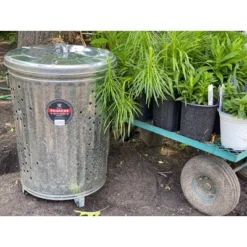 Behrens 20gal Galvanized Steel Composter Can With Lid 9 Behrens 20gal Galvanized Steel Composter Can With Lid -Sunnydaze Decor Store GUEST 2af7bae7 3673 4e9b 8383 4c8d79c8ad71