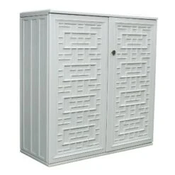 WELLFOR Outdoor HDPE Patio Storage Cabinet With 2 Shelves - Beige 10 WELLFOR Outdoor HDPE Patio Storage Cabinet With 2 Shelves - Beige -Sunnydaze Decor Store GUEST 2d4bc9d7 bef7 44ac ad5a 0e9ee71a3879