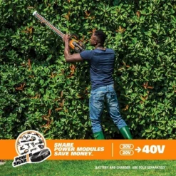 Worx WG284.9 40V Power Share 24" Cordless Hedge Trimmer (Tool Only) -Sunnydaze Decor Store GUEST 2d52f741 f3d7 4564 9fa3 43b17dc19f35