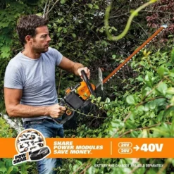 Worx WG284.9 40V Power Share 24" Cordless Hedge Trimmer (Tool Only) -Sunnydaze Decor Store GUEST 2e4b0f8e 5f1f 4af1 9e7e 7b2e766c1346