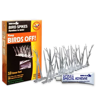 Bird-X 10ft Bird Spikes Kit With Glue 3 Bird-X 10ft Bird Spikes Kit With Glue - Image 3