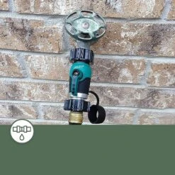 2wayz Garden Straight Garden Hose Connector With Shut Off Valve -Sunnydaze Decor Store GUEST 2eece229 756e 4392 8d85 67236c5b8a71