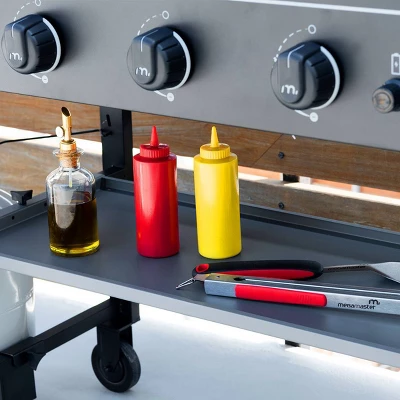 Megamaster 4-Burner Griddle Grill With Stainless Steel Spatula 720-0786FSP 3 Megamaster 4-Burner Griddle Grill With Stainless Steel Spatula 720-0786FSP - Image 3