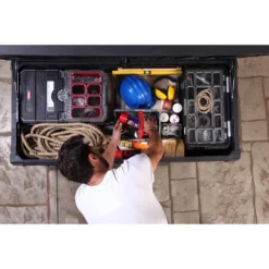 Keter Premier Deck Box Gray - 150gal -Sunnydaze Decor Store GUEST 311f325e 5b5c 41b6 93ff e5e530031796