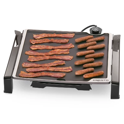 Presto 15" Tilt'n Fold Electric Griddle - 7071 4 Presto 15" Tilt'n Fold Electric Griddle - 7071 - Image 4