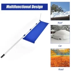 Costway 21ft Roof Snow Rake Removal Tool Lightweight W/ Adjustable Telescoping Handle 15 Costway 21ft Roof Snow Rake Removal Tool Lightweight W/ Adjustable Telescoping Handle -Sunnydaze Decor Store GUEST 31ddcd74 8842 4543 bbbd b0e2a2247398