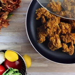 Better Chef 12 Inch Red Aluminum Deep Fryer Pan With Glass Lid 7 Better Chef 12 Inch Red Aluminum Deep Fryer Pan With Glass Lid -Sunnydaze Decor Store GUEST 32e3ebd2 8ae8 4737 ad3a 67d40b7c76b2