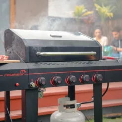 Megamaster 5-Burner Gas Grill With Stainless Steel Tong 720-0982TG -Sunnydaze Decor Store GUEST 33fc8d25 50fc 4d42 8ae5 ffde93b6ffed