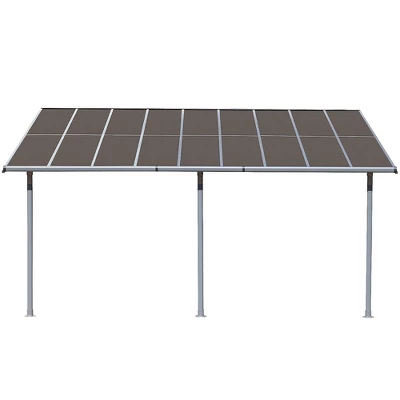 Aoodor Wall Mount Gazebo Outdoor Pergola Polycarbonate Gazebo Panels Canopy 10 Aoodor Wall Mount Gazebo Outdoor Pergola Polycarbonate Gazebo Panels Canopy - Image 10