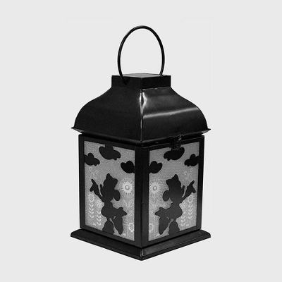 Disney 8.3" Minnie Mouse Solar Metal Outdoor Lantern Black 1 Disney 8.3" Minnie Mouse Solar Metal Outdoor Lantern Black