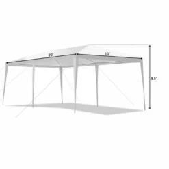 Costway Outdoor 10'x20' Canopy Tent Heavy Duty Wedding Party Sidewalls Window Carry Bag -Sunnydaze Decor Store GUEST 3df929d6 7be4 4ec9 89cd 683a438af4d2 1