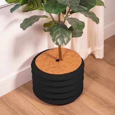 Envelor 15pk 11" Coco Coir Plant Cover Mulch Mat 3 Envelor 15pk 11" Coco Coir Plant Cover Mulch Mat - Image 3