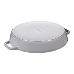 STAUB Cast Iron 13-inch Double Handle Fry Pan