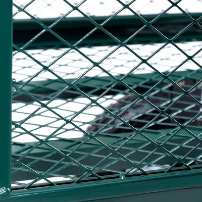 Costway Heavy Duty Lawn Garden Utility Cart Wagon Wheelbarrow Steel Trailer 6 Costway Heavy Duty Lawn Garden Utility Cart Wagon Wheelbarrow Steel Trailer - Image 6