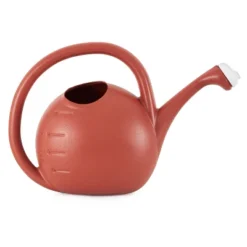 HC Companies 2 Gallon Premium Large Mouth Garden Plant Watering Can With Rosette, Water Indicator Level, And Ergonomic Handle (Terracotta)) -Sunnydaze Decor Store GUEST 40e601e5 1c9f 4a11 8a66 e140c1cb0415
