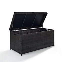 104.5gal Palm Harbor Steel Outdoor Deck Box - Crosley -Sunnydaze Decor Store GUEST 4172a415 39f9 4914 aefe b7ca776720ab