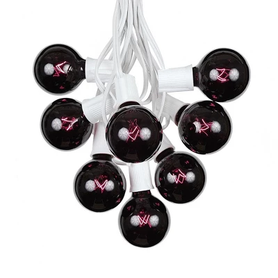 Novelty Lights 100 Feet G50 Globe Outdoor Patio String Lights, White Wire 4 Novelty Lights 100 Feet G50 Globe Outdoor Patio String Lights, White Wire - Image 4