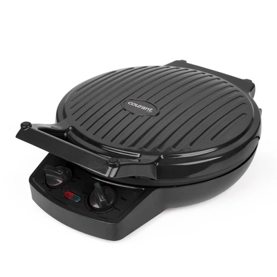 Courant 12 Inch Electric Griddle And Pizza Maker W/ Dial, Opens 180° 3 Courant 12 Inch Electric Griddle And Pizza Maker W/ Dial, Opens 180° - Image 3