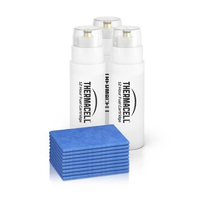 Thermacell 36hr Mosquito Repellent Refill - 3 Fuel Cartridges And 9 Repellent Mats 1 Thermacell 36hr Mosquito Repellent Refill - 3 Fuel Cartridges And 9 Repellent Mats