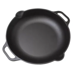Victoria Cast Iron Paella Skillet 13" Black