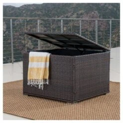 Santa Rosa Wicker Storage Box - Multibrown - Christopher Knight Home 5 Santa Rosa Wicker Storage Box - Multibrown - Christopher Knight Home -Sunnydaze Decor Store GUEST 45c3fc49 2b11 47ec 876d 925b0fcb5555