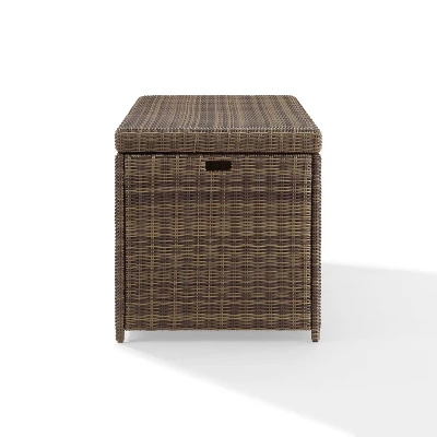 Bradenton Outdoor Wicker Storage Bin - Crosley 7 Bradenton Outdoor Wicker Storage Bin - Crosley - Image 7
