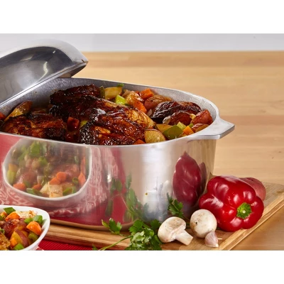 IMUSA 15" Cajun Classic Oval Aluminum Roaster 10 IMUSA 15" Cajun Classic Oval Aluminum Roaster - Image 10