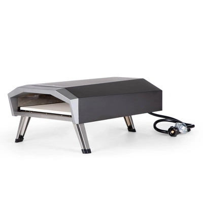 Captiva Designs E02GR011 Propane Gas Outdoor Pizza Oven - Black 4 Captiva Designs E02GR011 Propane Gas Outdoor Pizza Oven - Black - Image 4