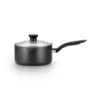 T-fal Simply Cook Nonstick Dishwasher Safe Cookware, 3qt Saucepan With Lid, Black