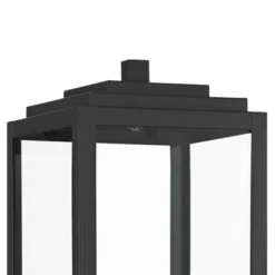 John Timberland Titan Modern Outdoor Post Light Mystic Black 21 3/4" Clear Glass Panels For Exterior Barn Deck House Porch Yard Patio Home Outside -Sunnydaze Decor Store GUEST 48e3fd46 6afe 4ef0 b2a3 00099c77a2bd
