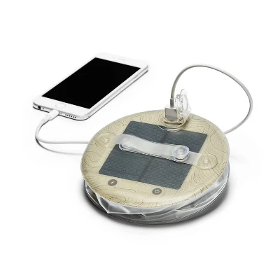 Luci Pro Series Lux Solar LED Outdoor Lantern White 2 Luci Pro Series Lux Solar LED Outdoor Lantern White - Image 2