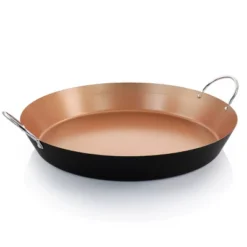 Oster® Oster Stonefire Carbon Steel Nonstick 16 Inch Paella Pan In Copper