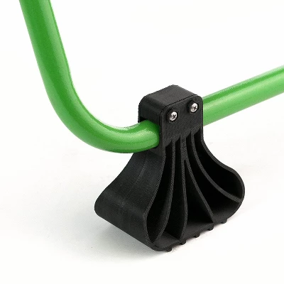 FCMP Outdoor HOTFROG 37 Gallon Plastic Dual Chamber Tumbling Composter Outdoor Elevated Rotating Garden Compost Bin, Green/Black 2 FCMP Outdoor HOTFROG 37 Gallon Plastic Dual Chamber Tumbling Composter Outdoor Elevated Rotating Garden Compost Bin, Green/Black - Image 2