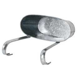 Juvale 2 Pack Galvanized Metal Hanging Bucket Planter Flower Pots For Railing, Fence, Balcony, Wall Decor, And Garden, 5 X 4.5 X 10 In 13 Juvale 2 Pack Galvanized Metal Hanging Bucket Planter Flower Pots For Railing, Fence, Balcony, Wall Decor, And Garden, 5 X 4.5 X 10 In -Sunnydaze Decor Store GUEST 4b8a529c c3d8 407f 8f99 4a789c5db478