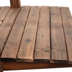 Costway 5' Wooden Bridge Stained Finish Decorative Solid Wood Garden Pond Arch Walkway 14 Costway 5' Wooden Bridge Stained Finish Decorative Solid Wood Garden Pond Arch Walkway -Sunnydaze Decor Store GUEST 4c4ba8b1 ccca 46c3 b4fd 338ccbdfedc5