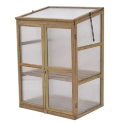 Costway Garden Portable Wooden GreenHouse Cold Frame Raised Plants Shelves Protection -Sunnydaze Decor Store GUEST 4e86f33b 9fc3 406e b4f8 e6b10451c68c