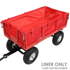 Sunnydaze Decor Sunnydaze Outdoor Lawn And Garden Weather-Resistant Heavy-Duty Polyester Utility Wagon Cart Protective Liner -Sunnydaze Decor Store GUEST 4f5bd00f 5eec 4858 9db5 3729afbd4cf2