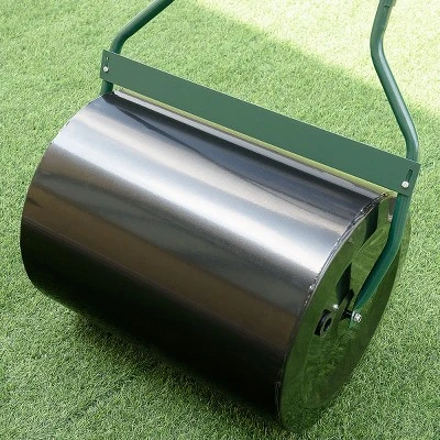 Costway 16"x 20" Heavy Duty Push Tow Lawn Roller Roller 8 Costway 16"x 20" Heavy Duty Push Tow Lawn Roller Roller - Image 8