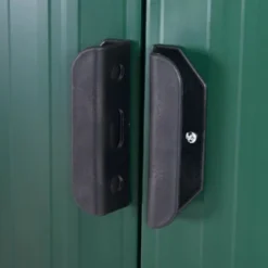 Outsunny Metal Outdoor Storage Shed 7' X 4', Lockable Garden Tool Storage For Backyard, Patio, Lawn, Dark Green 9 Outsunny Metal Outdoor Storage Shed 7' X 4', Lockable Garden Tool Storage For Backyard, Patio, Lawn, Dark Green -Sunnydaze Decor Store GUEST 51b2bfb5 4390 4f79 a0f1 acd637e7e760